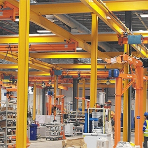 食品加工厂不锈钢起重机定制项目